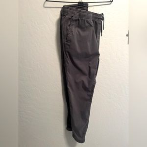 GAP joggers, large, grey.